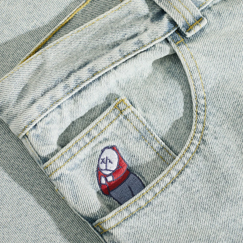 Polar - Big Boy OG Logo Pants (Light Blue)